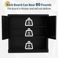 thumbnail image 6 of Garvee Wall Cabinet with Doors, Heavy Duty Garage Storage Cabinet for Workshop, Warehouse, Kitchen Black, 6 of 8