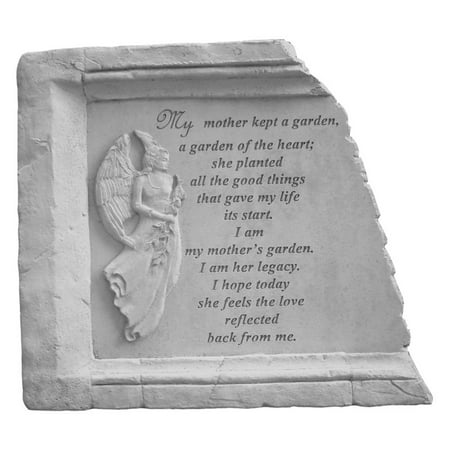 My Mother Kept A Garden Memorial Stone - Walmart.com