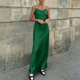 thumbnail image 2 of Sentmoon Spring Maxi Dresses for Women Evening Dresses for Women Solid Color Sleeveless Backless Regular Fit Spaghetti Strap Summer Dresses for Women 2026 S-XXL, 2 of 9
