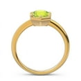 thumbnail image 4 of Diamond-Capitals 2.00 Carat Round Cut Peridot Gemstone Lovely Solitaire Ring for Girlfriend 18K Yellow Gold Size 9.5, 4 of 8