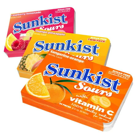 Sunkist Sours with Vitamin C - Variety Pack (Best Mango Juice Brand)