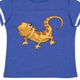 thumbnail image 4 of Inktastic Cute Smiling Bearded Dragon Boys or Girls Toddler T-Shirt, 4 of 5