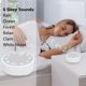 thumbnail image 3 of Máquina de ruido blanco, máquina de ruido con luz nocturna para niños y adultos, ruido blanco para bebés, 3 ajustes de temporizador, 6 sonidos, recargable por USB, 3 of 5