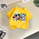 thumbnail image 5 of Camiseta de manga corta de algodón de verano con dibujos animados de Mickey Minnie de Disney para niños, camiseta informal de moda para niños y niñas, camisetas lindas para niños, 5 of 5