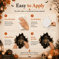 thumbnail image 7 of Clearance!Halloween Break-In 3D Wall Decals, Spooky Broken-Wall Illusion Decor for Halloween, Peel and Stick Wall Art for Room, Entryway & Party Display, 7 of 7
