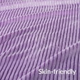 thumbnail image 5 of Exclusivo Mezcla Soft Throw Blanket, 50"x60", Light Purple, 5 of 6