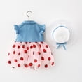 thumbnail image 3 of Ruyang Toddler Girl Clothes Denim Tulle Dresses Baby Summer Tutu Sundress Outfit Toddler Princess Dress Girls A Line Clothes, 3 of 8