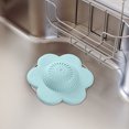 Wuztai Sink Drain Strainer (Green), Drain Plug Kitchen Sink Filter