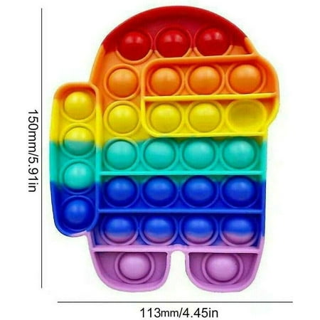 Fidget Cube Anti Stress Enfant Adulte - Fidget Toys Objet Anti Stress  Anxiété - Jouet De Decompression avec 6 Modules Apaisants (noir),MU 