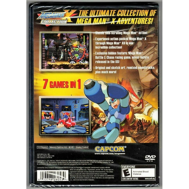 Mega Man X Collection PS2 Brand New Factory Sealed US Version