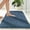 Blue-1'8" x 2'8" (20''x32'' Bathroom Rug), variant on White Bathroom Runner Rug 24x55 Inch - Long Chenille Bath Mat  Extra Soft Shaggy Plush Absorbent Non-slip Washable For Tub Bedside And Kitchen