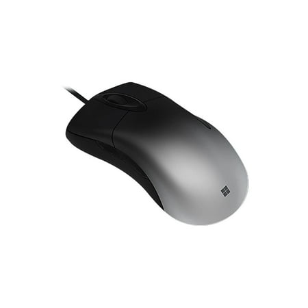 Microsoft - Pro IntelliMouse Wired Optical Gaming Mouse - Dark Shadow