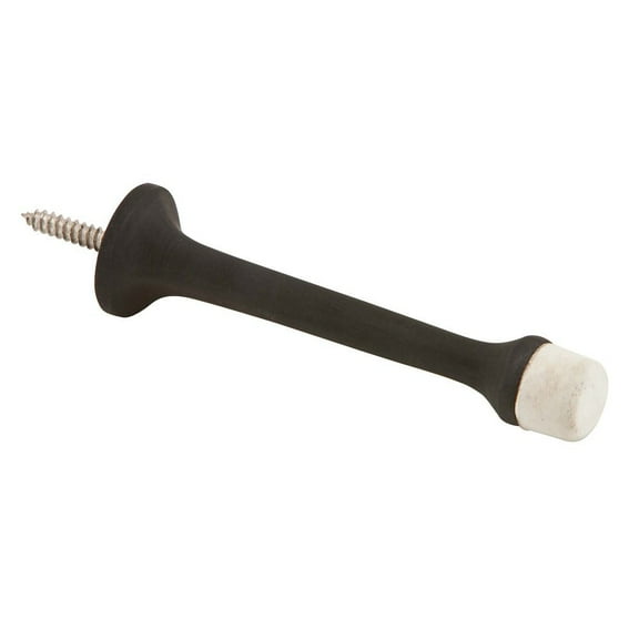 Ives 60Mb 3 3/4" Projection Solid Brass Rigid Baseboard Door Stop 1" Base Diameter -