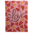 thumbnail image 1 of Patterned Hearts Garden Flag by Ashton, 1 of 1