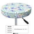 thumbnail image 4 of Haiem Colorful Butterfly Cushion Round Bar Chair Seat Cover Bar Chair Cushion Covers Elastic Washable Bar Chair Cover,Protects from Scratches and Stains-, 4 of 7