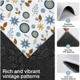 thumbnail image 3 of Pioneer Flower Floral Print Pattern Kitchen Rugs Sets Of 3,Kitchen Runner Rugs Non Skid Washable,Decorative Kitchen Floor Mats for Kitchen,Sink,Laundry,17X30 Inch + 17X47 Inch + 17X59 Inch, 3 of 6