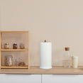 thumbnail image 5 of Blue Donuts Grove Free Standing Paper Towel Holder with Weighted Padded Base, White, 13.5", 5 of 7