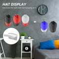 thumbnail image 4 of 10PCS Hat Hook Self Adhesive Wall Mounted No Drilling Hat Rack Hat Hanger Holder for Hat Earphone Key Scarf, 4 of 9