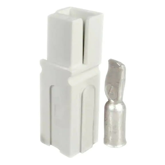 1320G2 Heavy Duty Power Connectors PP120 WHITE #2 AWG W/ 2 AWG 120A CONT