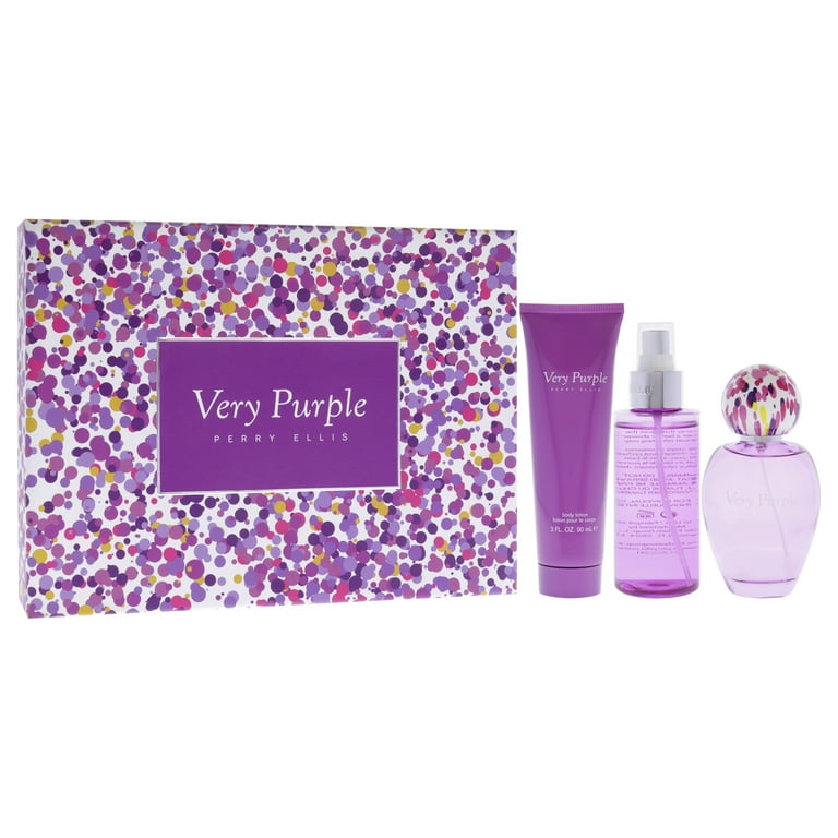 Perry Ellis Perry Ellis Very Purple Pc Gift Set EDP