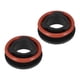 thumbnail image 1 of 2 Piezas H11 LED Coche Faro Adaptador Base Bombilla Enchufes Soporte Negro, 1 of 1