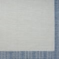 thumbnail image 4 of Nicole Miller New York Patio Country Landry Traditional Border Indoor/Outdoor Area Rug, Grey/Blue, 5'2"x7'2", 4 of 8