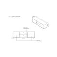 thumbnail image 5 of Bowery Hill Rustic Wood Rustic 62-Inch TV Stand in Reclaimed Oak, 5 of 5