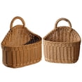 thumbnail image 1 of unbranded 2Ud Cestas Colgantes Para Pared De Almacenaje En Cocina Color Marrón Claro, 1 of 8