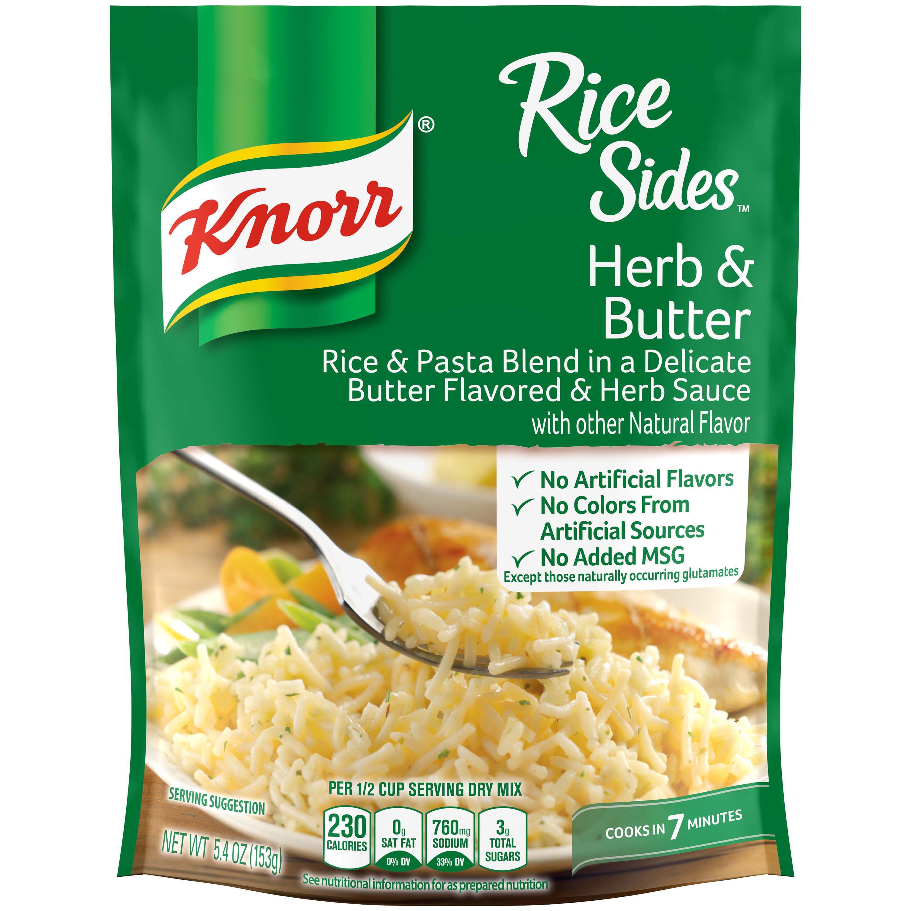 Knorr Rice Side Dish Herb & Butter 5.4 oz
