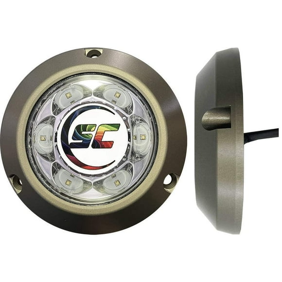 Luz submarina Shadow-Caster serie SC3 con cambio a todo color