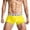 Yellow, variant on Xijirk Mens Underwear,Boxer Shorts Underwear Four Corner Trunks Breathable Comfortable Stylish Design Young Fashion Ideal Everyday Wear,Men's Underwear,Black,L