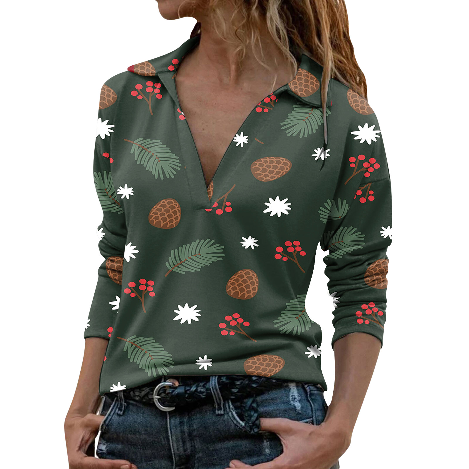 Tunic Shirts for Women to Wear with Leggings Women's Long Sleeve Tunics