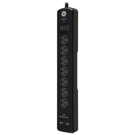 surge protector ge ultrapro outlet usb port strip power
