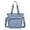 Blue, variant on Womens Nylon Handbags Shoulder Bags Ladies Casual Top Handle Handbag Shopper Tote Purse