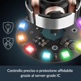 thumbnail image 5 of Arctic ACFAN00309A P12 Pro A-RGB Fan 120 mm PWM w/ Y-Cable Splitter 0 RPM<5% PWM, Fluid Dynamic Bearing RGB, 4-Pin (Black), 5 of 7
