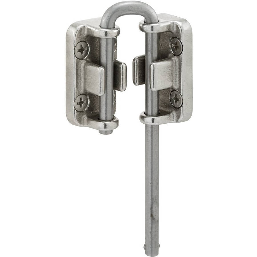 Defender Security S 4380 Sliding Door Loop Lock, 13/16Inch, Stainless