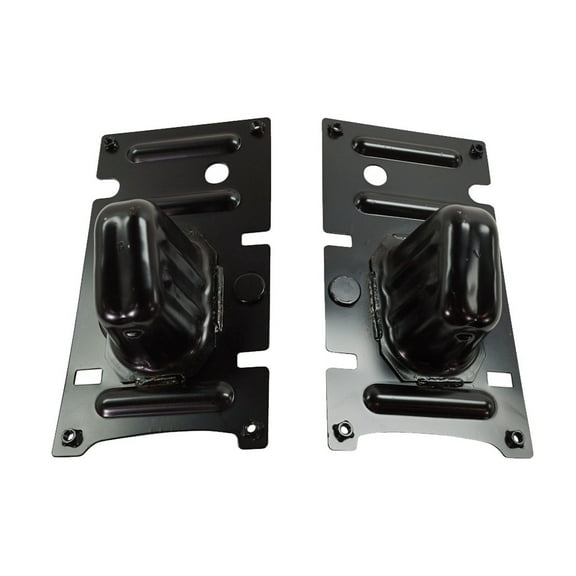 For Ram 1500 2019-2024 Bumper Bracket Driver And Passenger Side | Pair | Front | High Strength Steel | Bumper Mounting Kit | Replacement For CH1065104 | 68404042AA, S0781B111JS0N