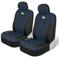 thumbnail image 1 of Fundas de asiento CAT MeshFlex azules y negras para automóviles, camiones y SUV, 1 of 1