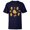 Navy, variant on Holiday Christmas Gingerbread Cookie Villains - Short Sleeve T-Shirt for Kids - Customized-Navy