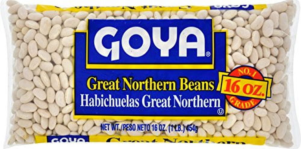 (2 pack) Goya Great Northern Beans, Dry - 16 oz. (1 lb.)