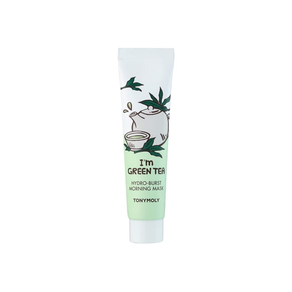 TONYMOLY I'm Green Tea Hydro-Burst Morning Mask (tamaño de viaje)
