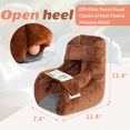 thumbnail image 3 of EZ Assistive Velour Heel Protector Velvet Cushion for Pressure Sores 1 Piece, 3 of 9