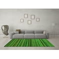 thumbnail image 3 of Ahgly Company Indoor Rectangle Abstract Green Modern Area Rugs, 2' x 5', 3 of 4