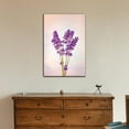 thumbnail image 2 of wall26 - Leaf and Floral Canvas Wall Art - Abstract Purple Lavender on Watercolor Style Background - Gallery Wrap Modern Home Art | Ready to Hang - 24x36 inches, 2 of 3