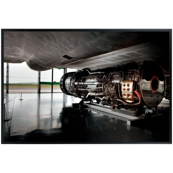 SR-71 Blackbird Engine Wall Art – Aviation Poster for Aerospace Engineers and A&P Mechanics – Ideal Gift for Pilots and Aviation Enthusiasts