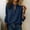 Gray, variant on Summer Tops Women, Long Sleeve Notched Collar - Front Solid Color Blouse for Craft Workshops, Boutique Shopping & Library Visits