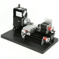 thumbnail image 3 of Gupbes Mini Lathe, 24W Mini Metal Lathe, For Soft Metal Plastic, 3 of 8