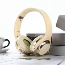 ZFYXGS Bluetooth Headphones, Wireless Headphones with Noise Cancelling Hight Sound Quality Waterproof Foldable LED Light, Over-ear Headphones Wireless for Home Office Cellphone PC