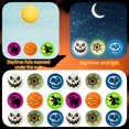 thumbnail image 6 of Halloween Party Favors Glow in The Dark Bouncing Balls Trick or Treat Goodie Bag Filler School Classroom Game Rewards Prizes for Kids 50Pcs, 6 of 6