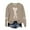 A-Khaki, variant on ZyeKqe Sweatshirts for Women Plus Size Valentines Day Pullover Tops Fleece Lined Long Sleeve Loose Casual Fashion Shirts